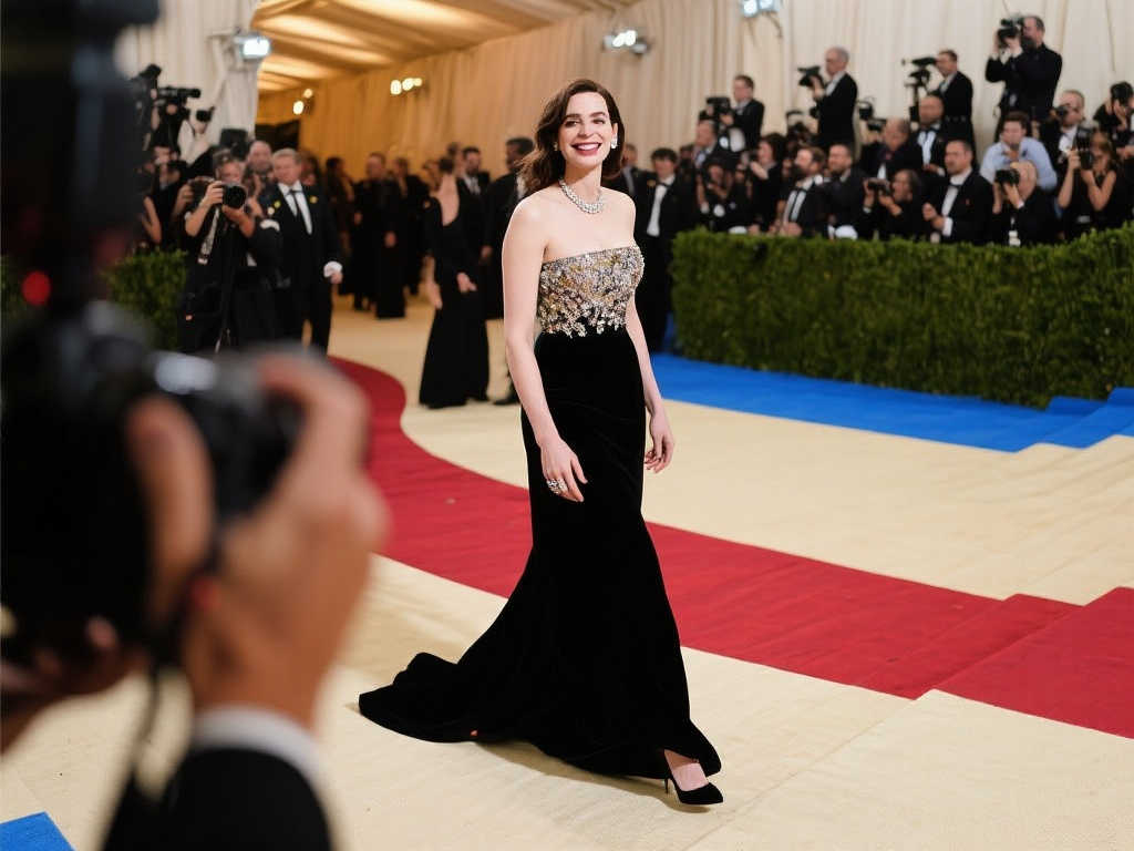 [流言板]安妮·海瑟薇2025年MetGala红毯惊艳亮相，直拍视频曝光，你打几分？